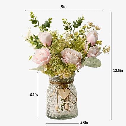 Artificial Rose Centerpiece.