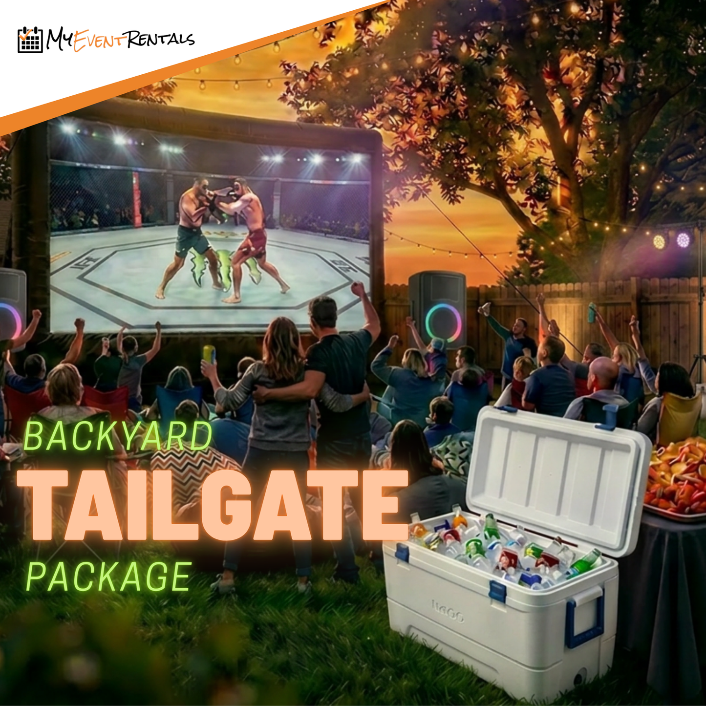Backyard Tailgate Package Rental