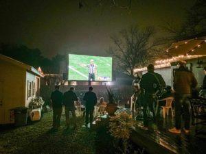 Outdoor Football Party Package.