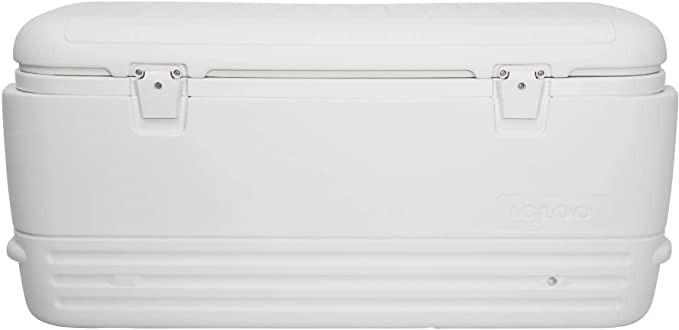 White 120 Qt Cooler.