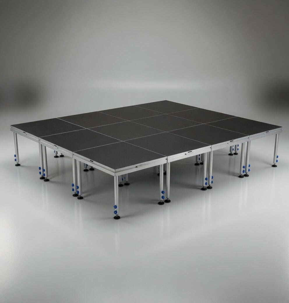 Event Stage with Skirting and Stairs