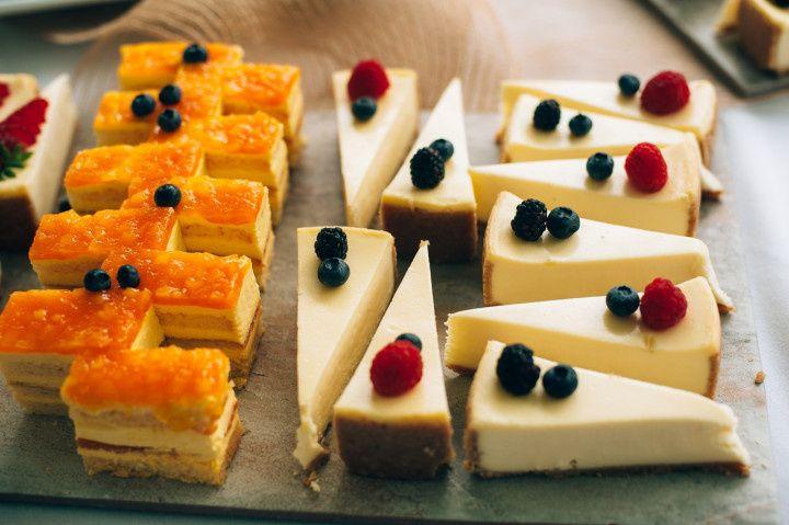 Served Desserts.