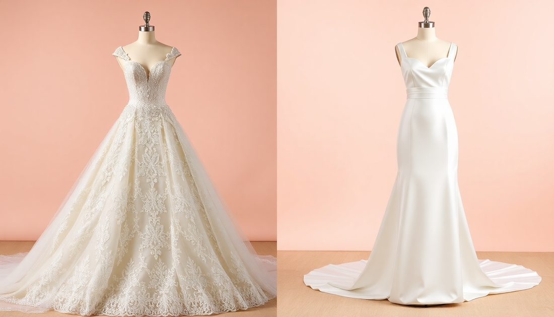 Say Yes to the Dress: Extravagant vs. Simple