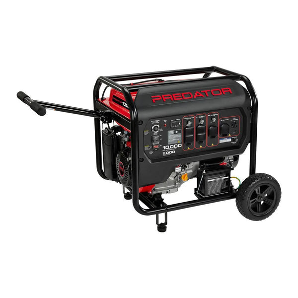 10,000 Watt Gas-Powered Portable Generator with Remote Start.