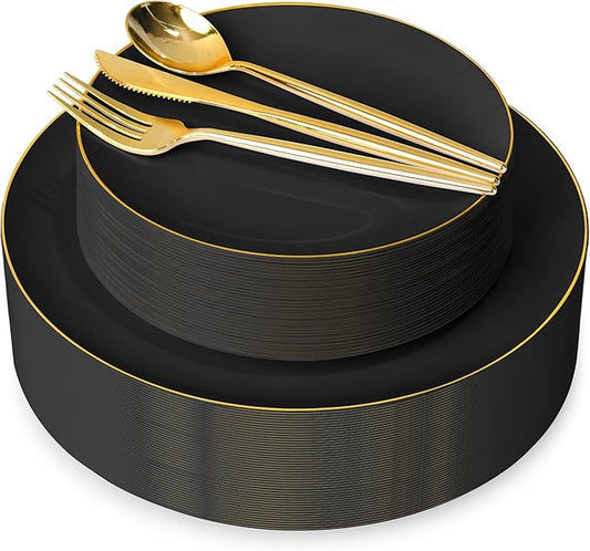 High Quality Disposable Dishware (30 Guests)