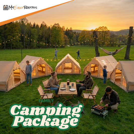 5 Tent Family Camping Package Rental