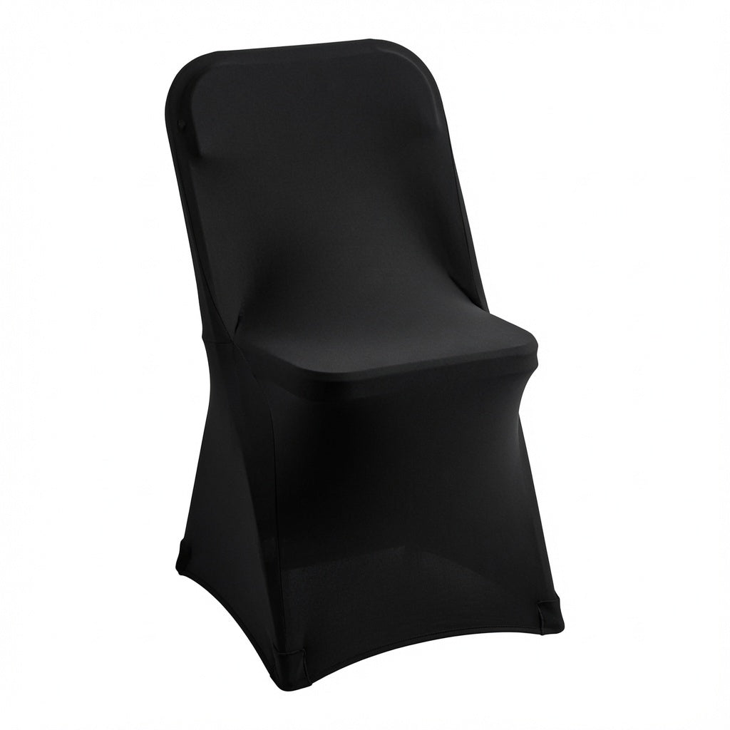 Metal Frame Folding White Chair