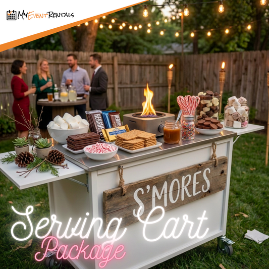 Serving Cart Event Rental Package